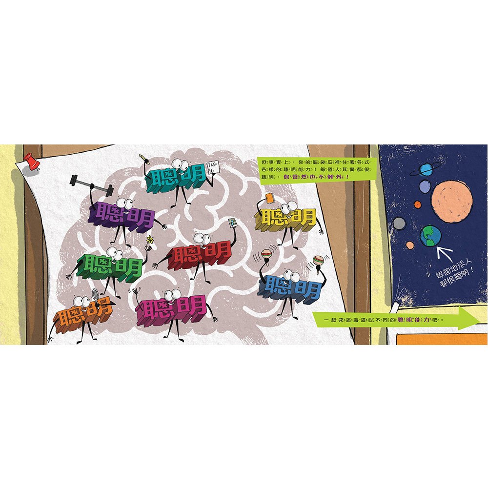 其實你很聰明，別小看自己了