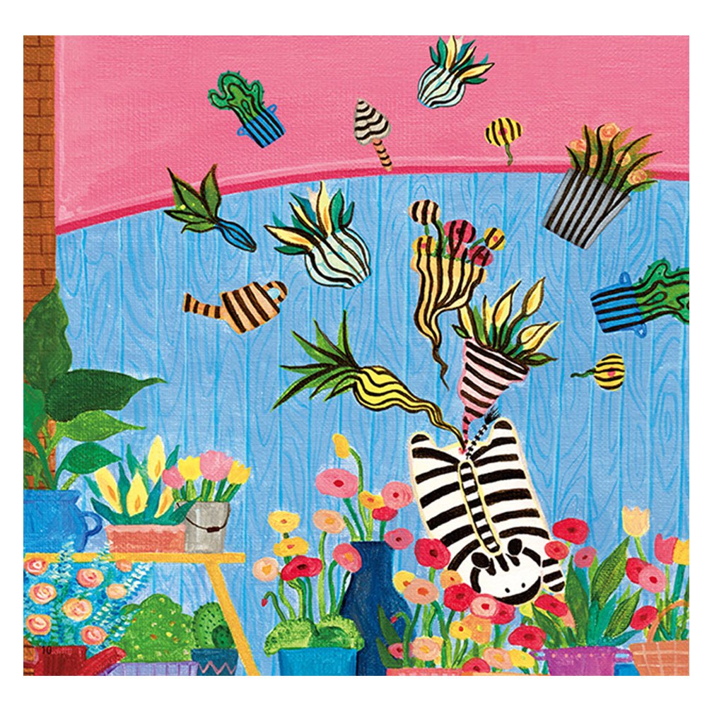 斑馬噗噗與魔法條紋