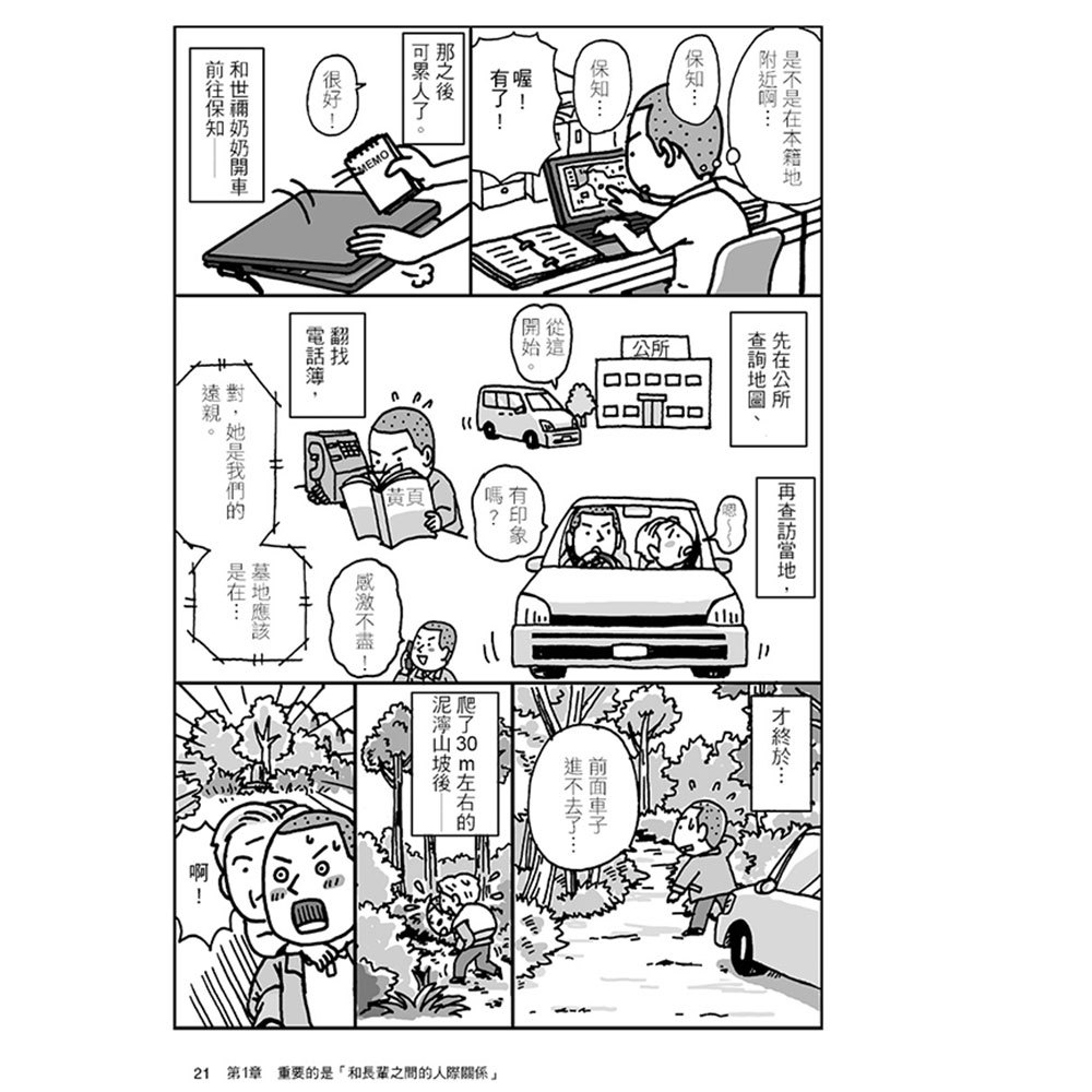 漫畫圖解長照介護，令失智者不再焦躁的照護