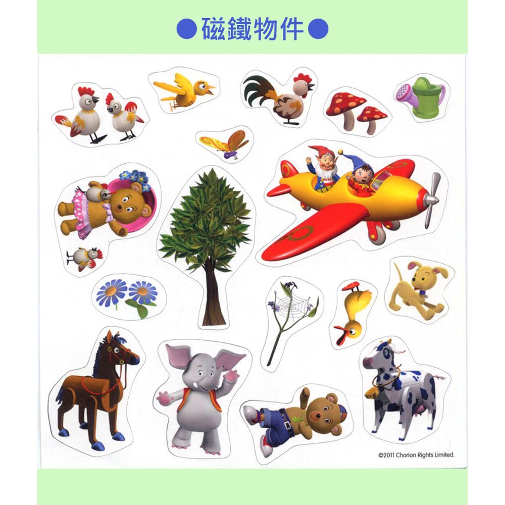 創意舞台-快樂農場(磁鐵書)