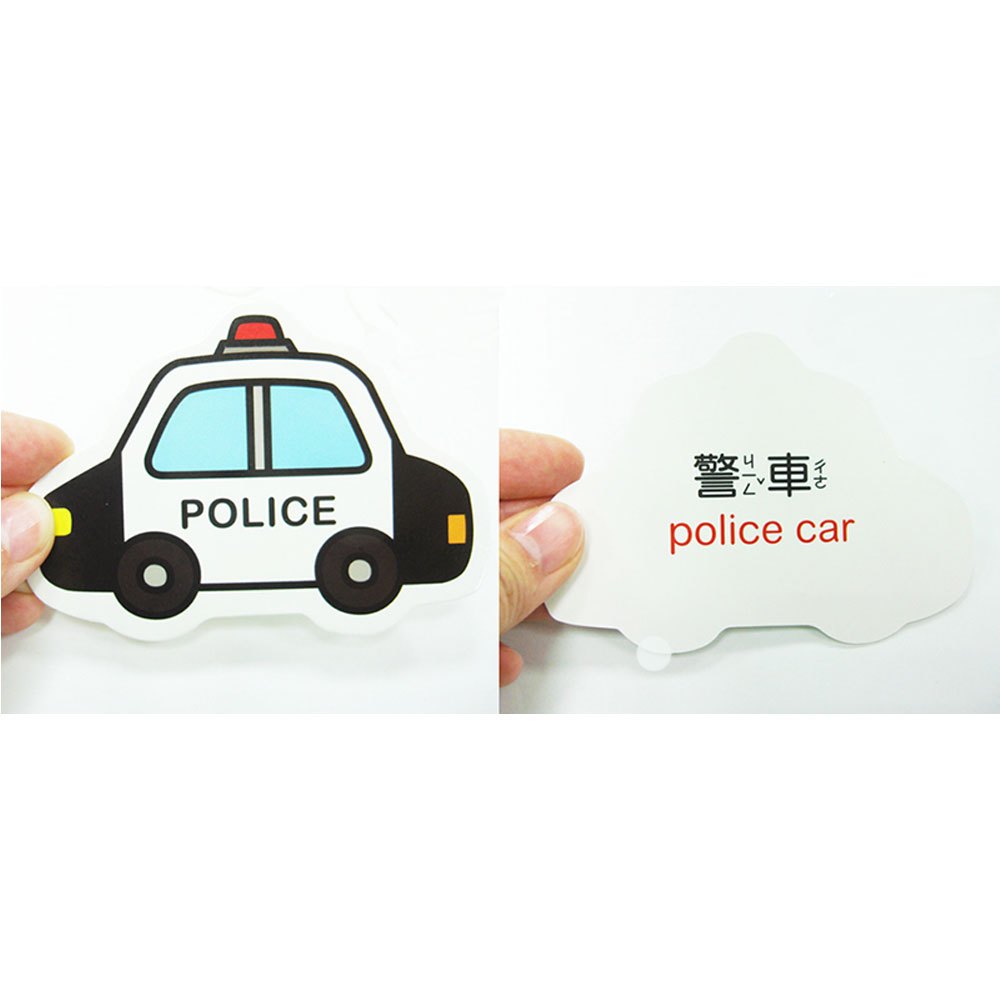 Baby圖形認知卡-交通工具