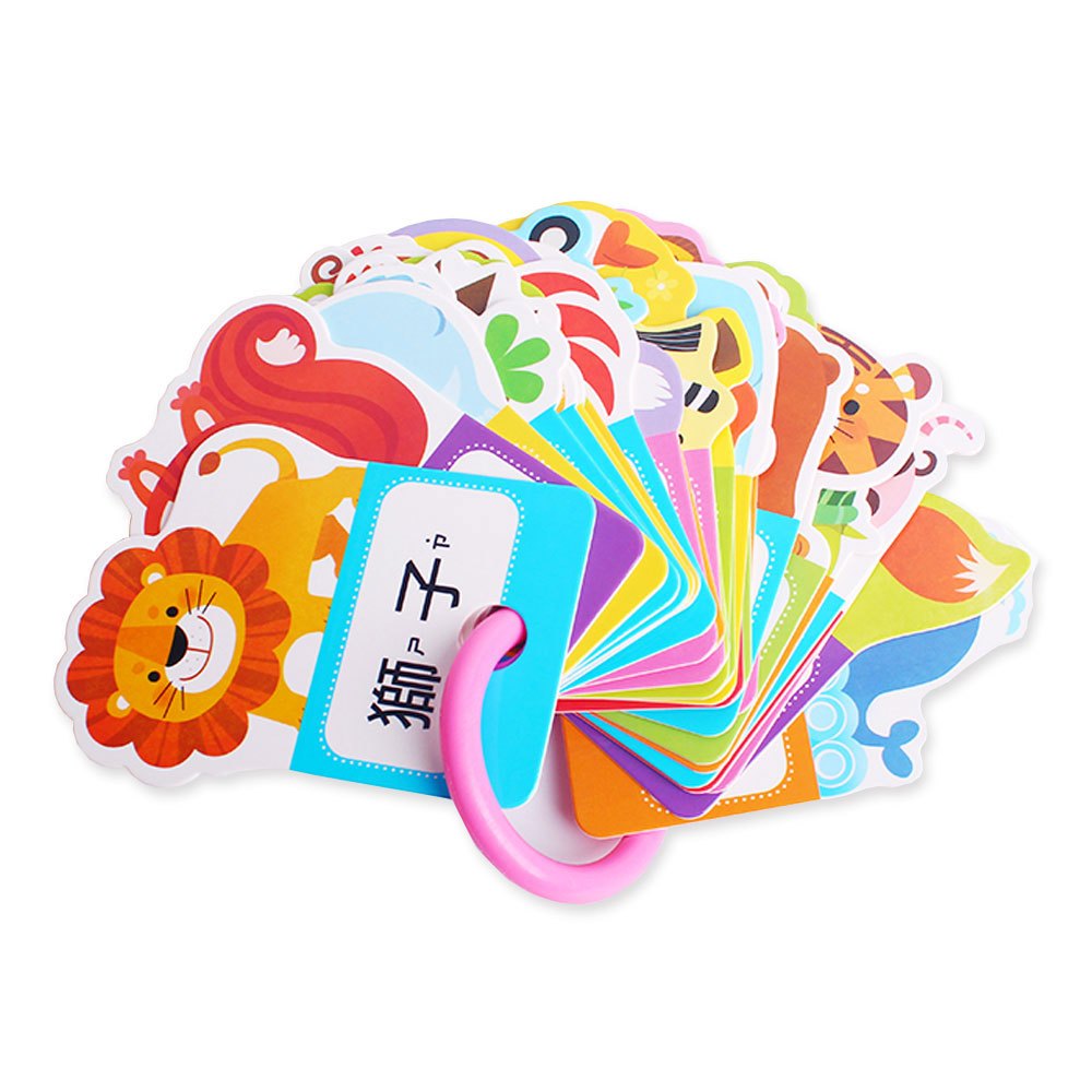 套圈圈形狀圖卡(中英雙語.共4款)