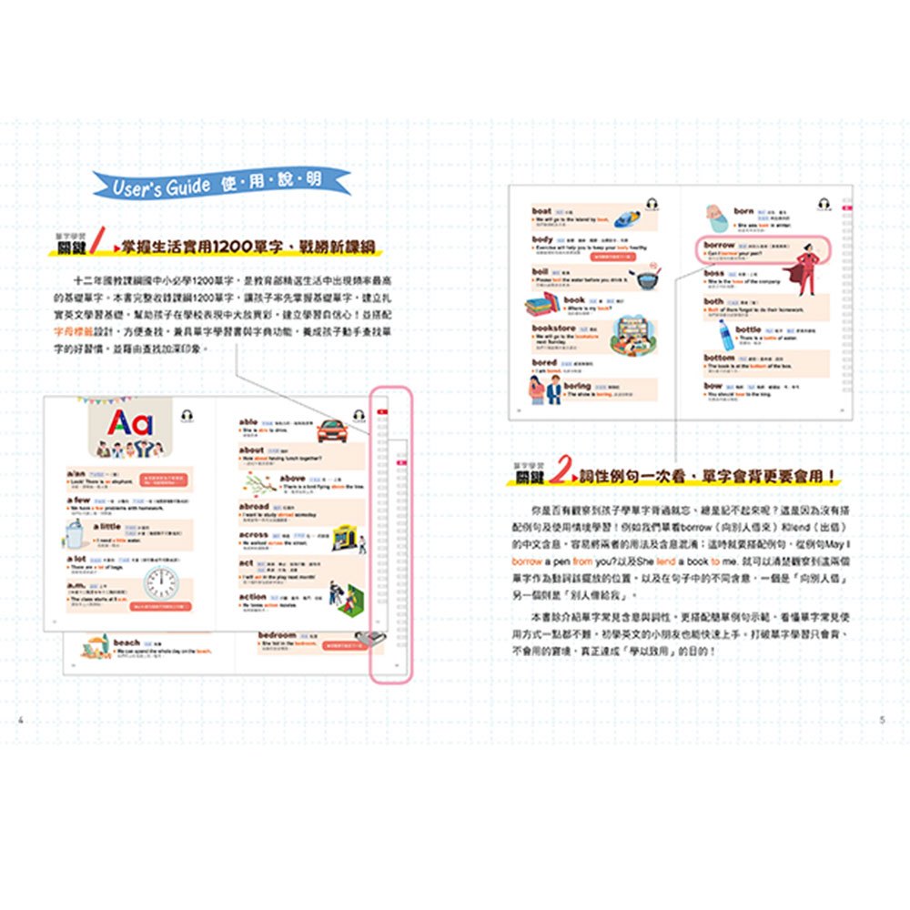 老師，這個單字怎麼念？圖解超好記英語字典，小學生一定要學會的1200個單字