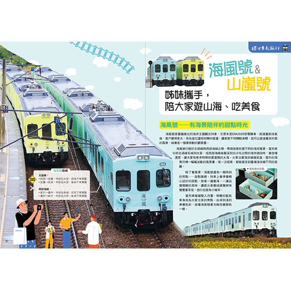 孩子的第一本趣味鐵道圖鑑