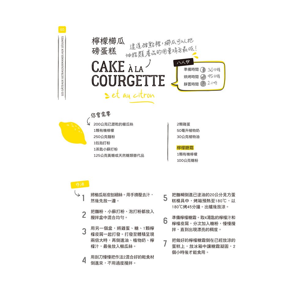 維根法式烘焙：菠菜、櫛瓜、番薯、酪梨與南瓜，用常見蔬果做出天然甜、低碳水的好吃點心！