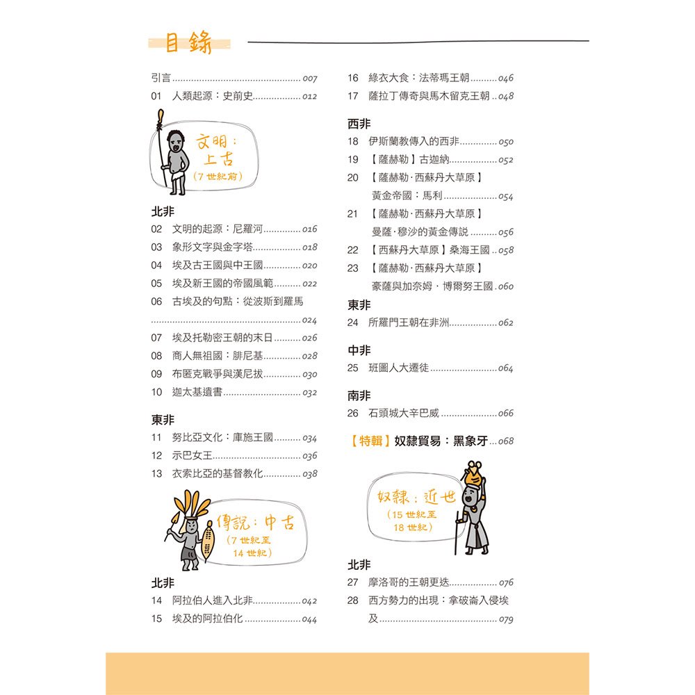 手繪圖解非洲史