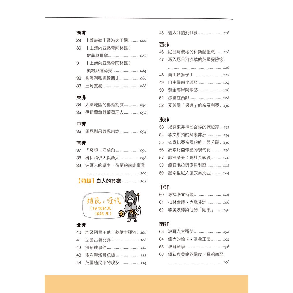 手繪圖解非洲史