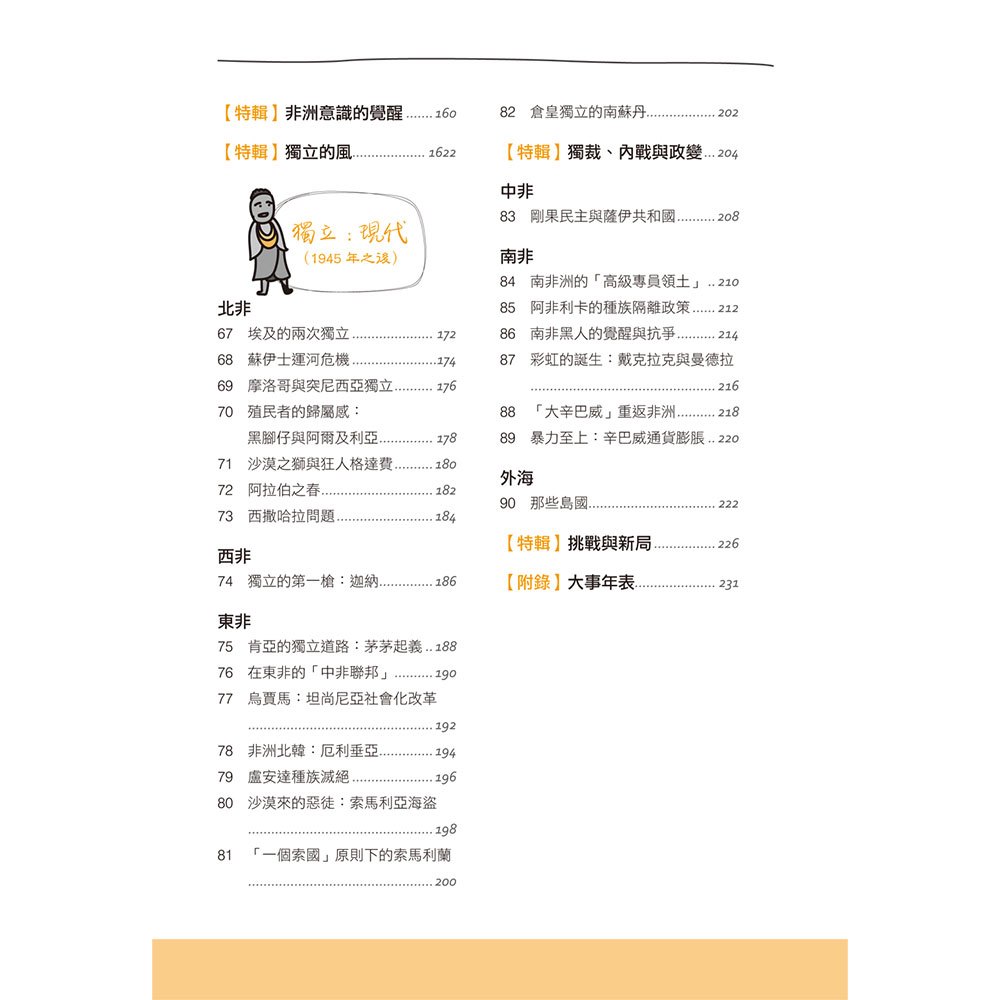 手繪圖解非洲史