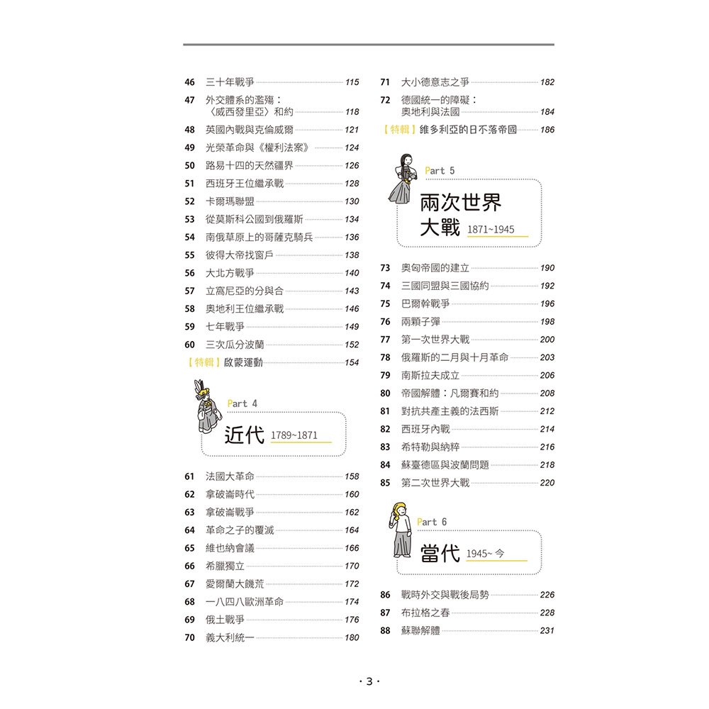 手繪圖解歐洲史