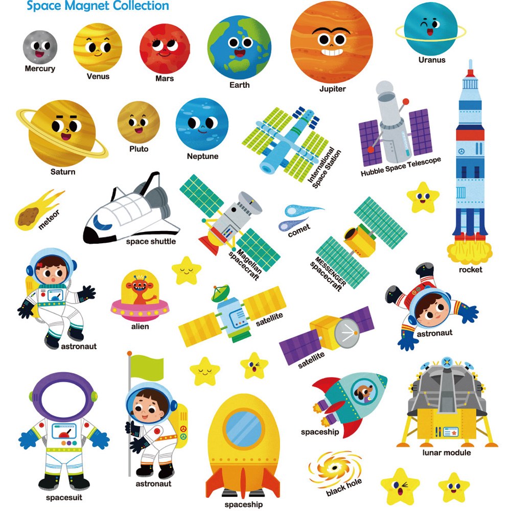 First Magnet Book - Space