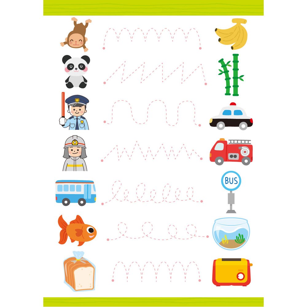 我的第一套魔法凹槽練習寫字書：基礎運筆