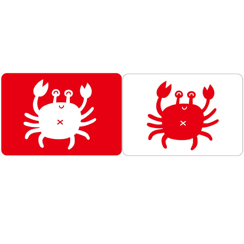 0歲早教卡:形與色