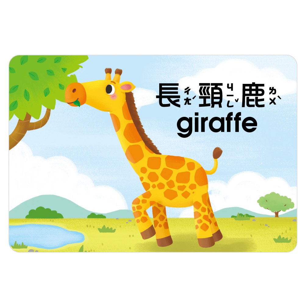 1歲早教卡:動物