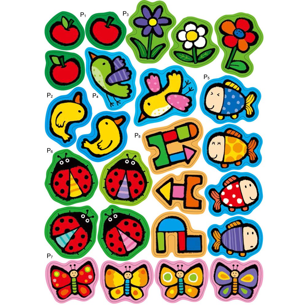 5Q益智貼紙好好玩
