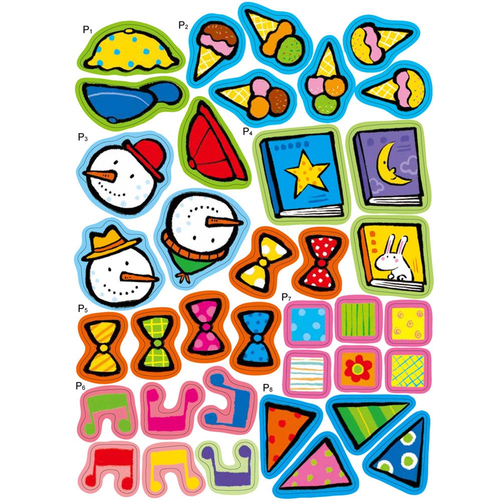 5Q益智貼紙好好玩