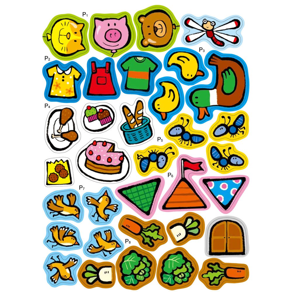 5Q益智貼紙動手玩