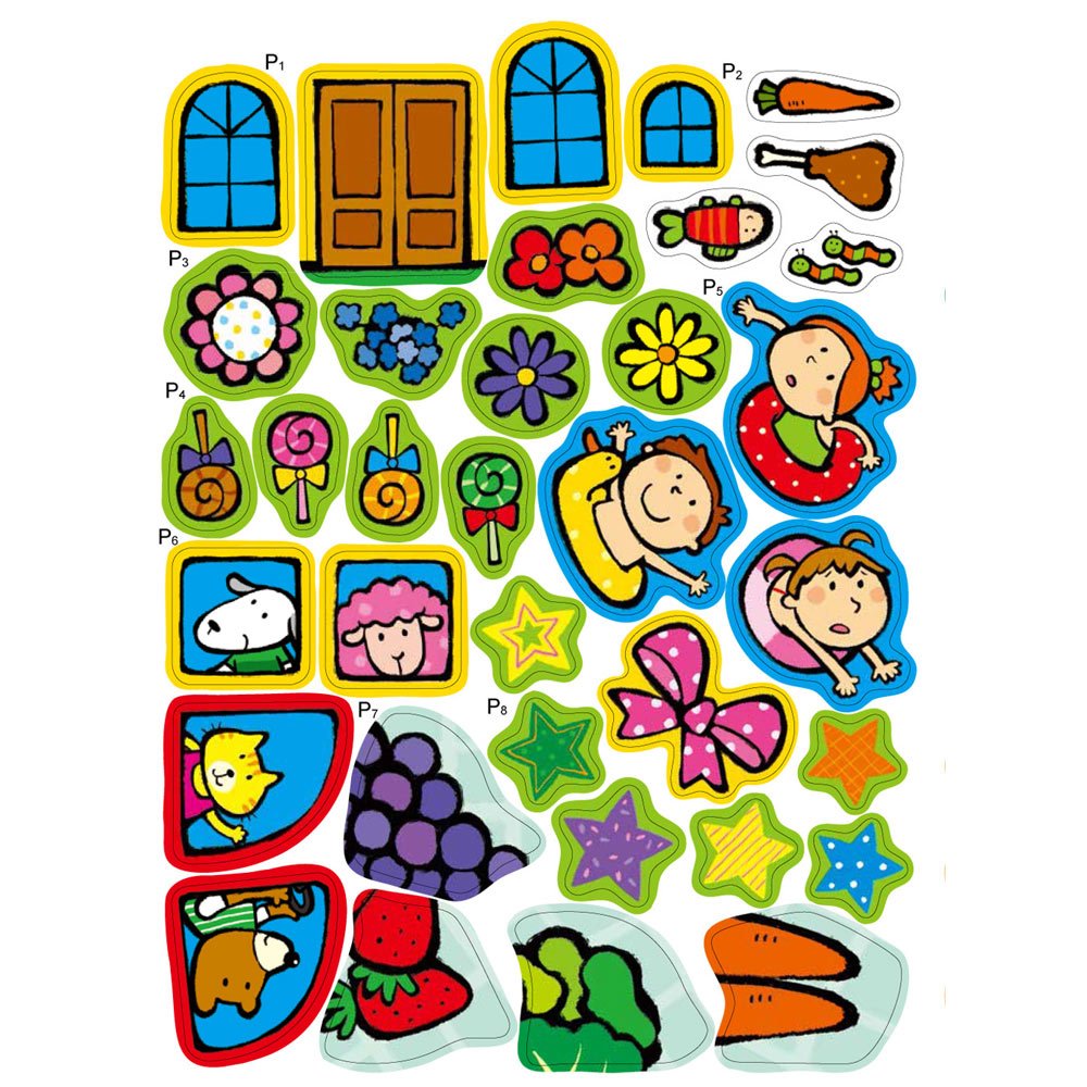 5Q益智貼紙書:小鱷魚會開車