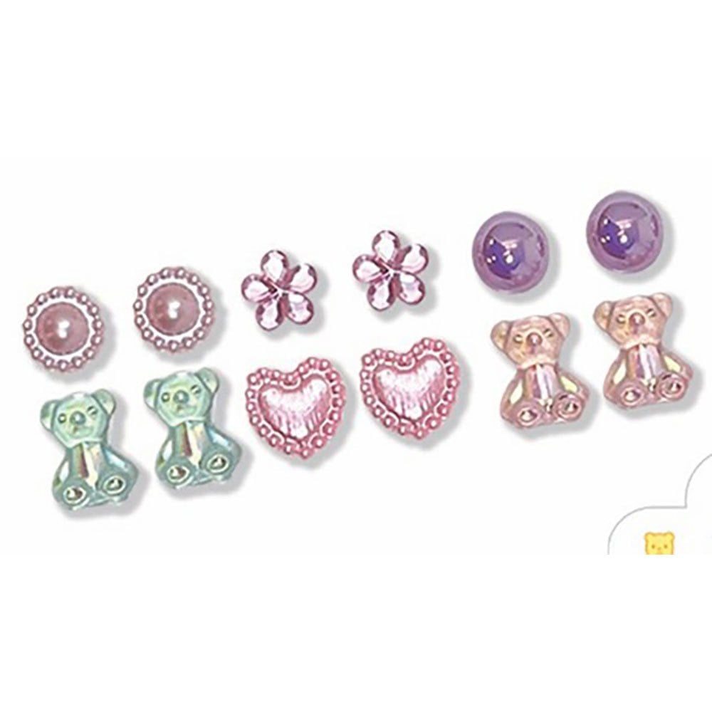 BLING熊─指甲、耳環貼片組(STICK ON ME)