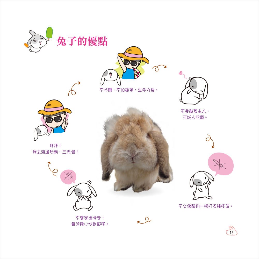 HAPPY 兔:淘氣兔寶貝生活全紀錄