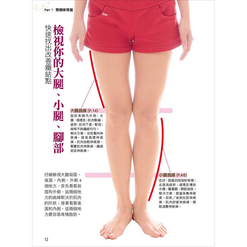 1天1動作,細長腿、提拉臀、勻腿、矯正骨盆!