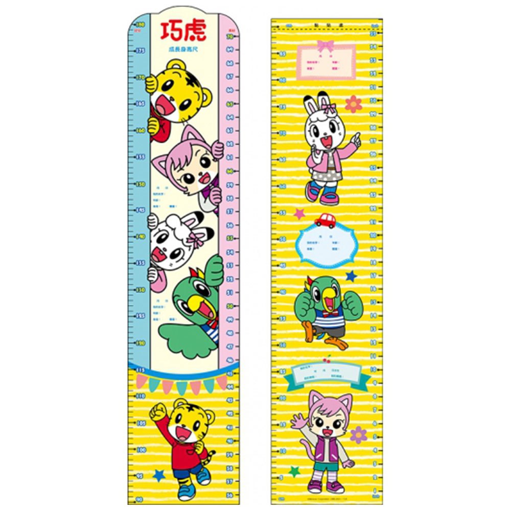 巧虎 成長身高尺 (附生活認知圖表)