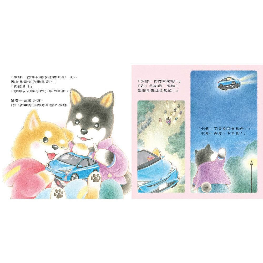 我會愛護我的寶貝車車