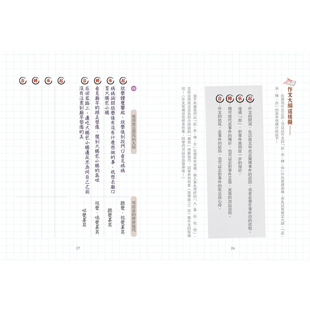 作文架構快速拆解，札根寫作基礎實力，鍛鍊敏捷思考力