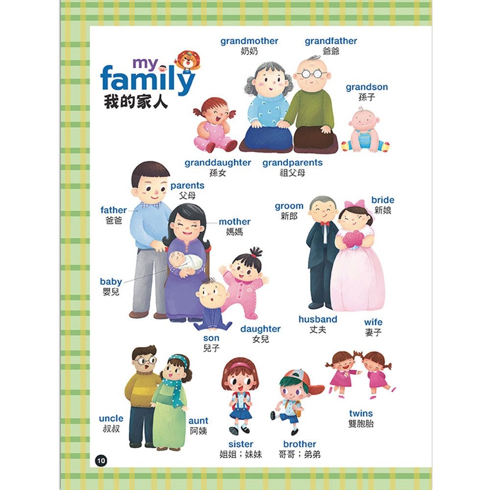 萊恩老獅看圖認英單學習套組（1書＋2練習本）