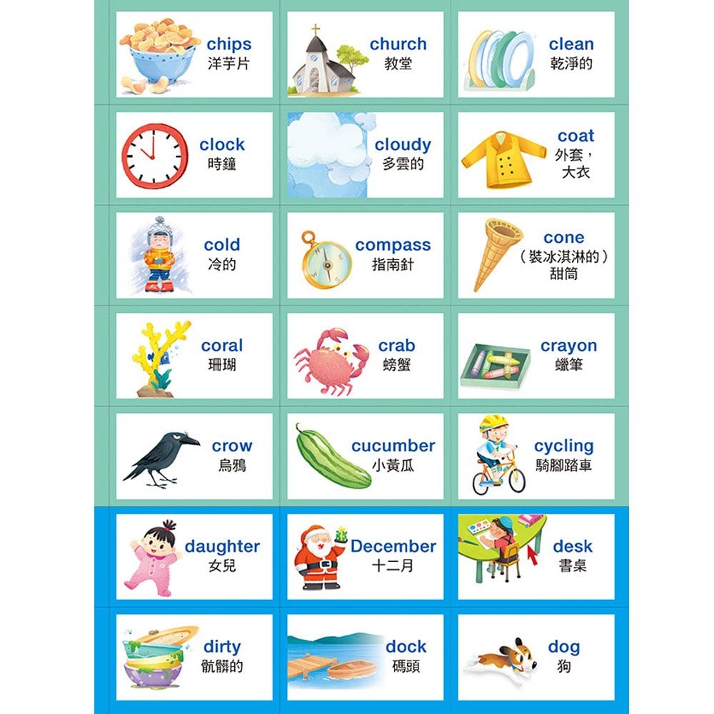 萊恩老獅看圖認英單學習套組（1書＋2練習本）