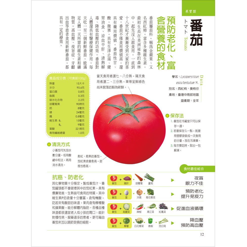 史上最完整的蔬果飲食圖鑑