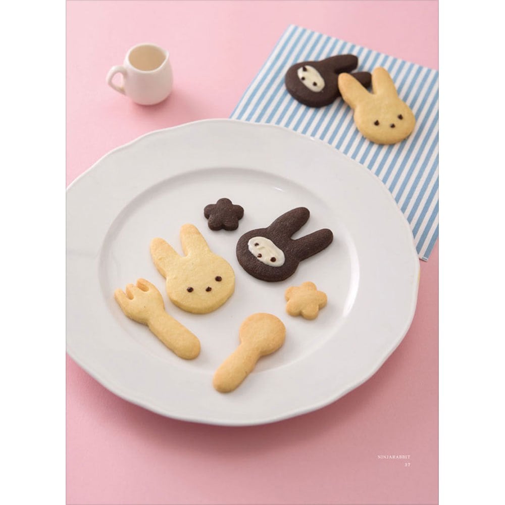 多模多樣！忍者兔造型百變食譜（附贈：一大一小兔子造型雙壓模）