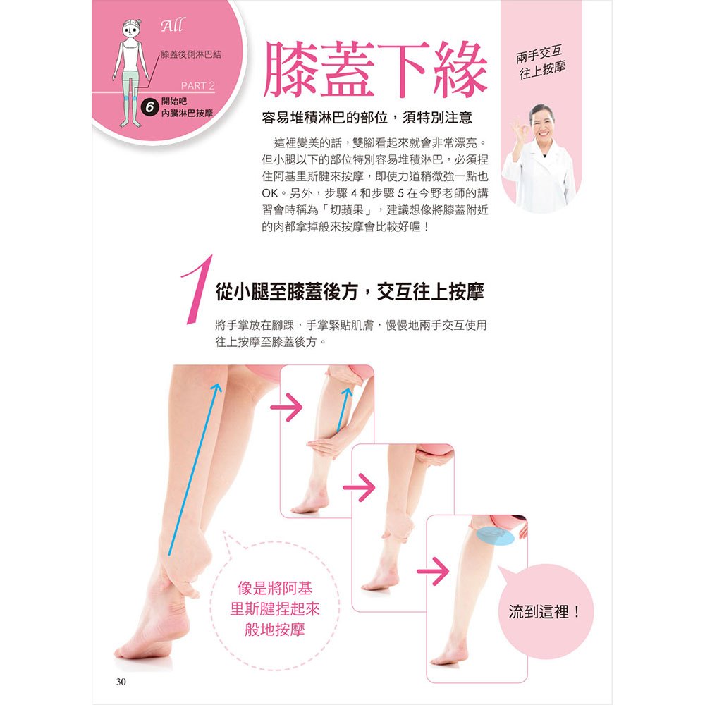 全彩圖解內臟淋巴按摩+三角原木按摩器