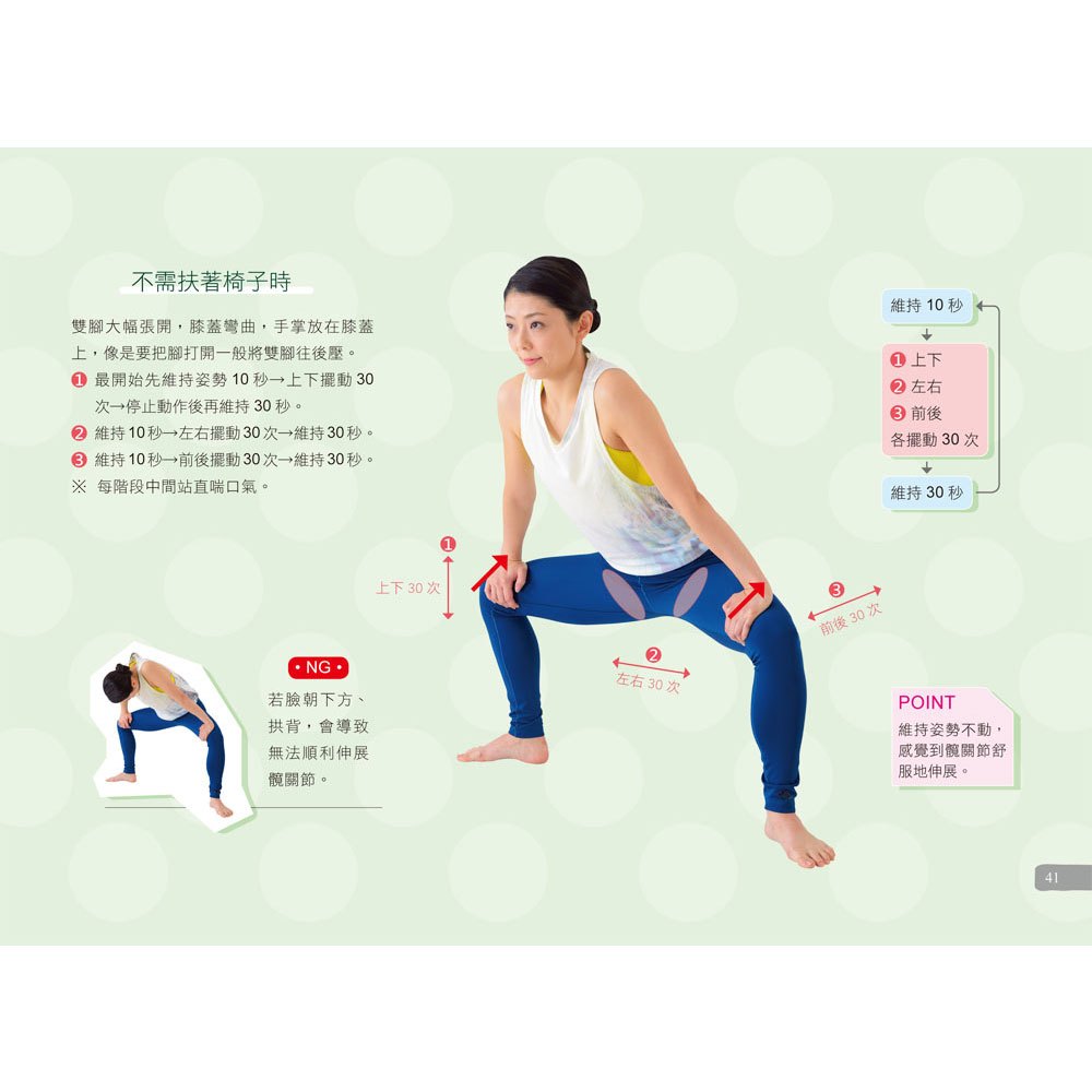 川合式開腳伸展操