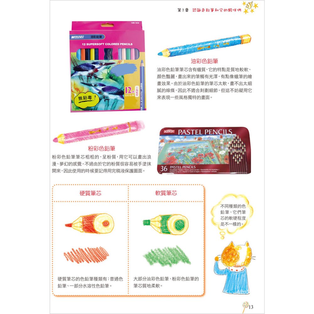 萌彩繪:一週學會可愛色鉛筆簡易繪圖技巧