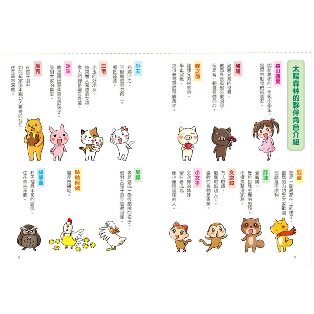 小蘋果和太陽森林的夥伴們：說到做到守信用