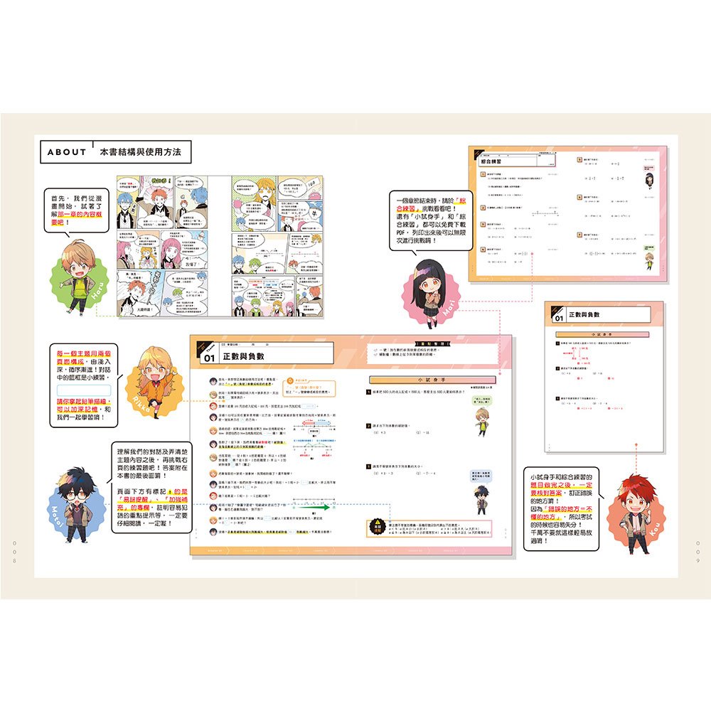神解！一點就通‧中1數學：清楚秒懂的熱血數學先修班！情境式互動學習讓孩子0秒展開行動力，成績自然提升，國中數學一點都不難