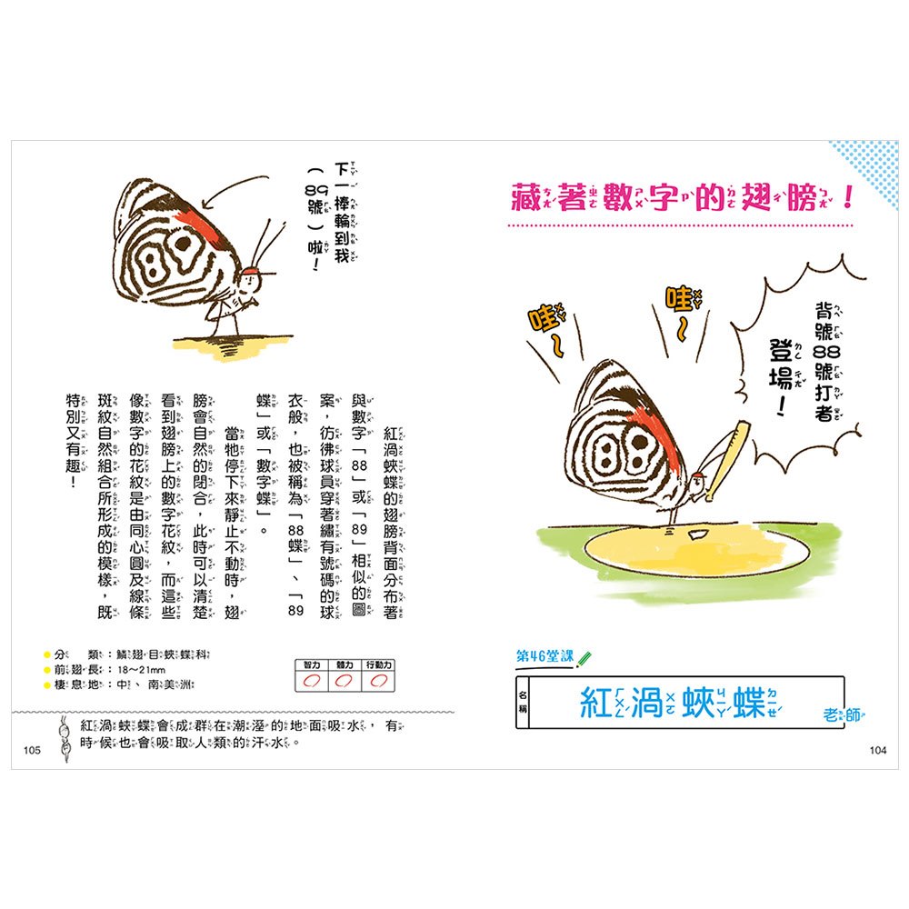 昆蟲先生圖鑑【哇哈哈！上課啦！蟲蟲老師的64堂昆蟲課】