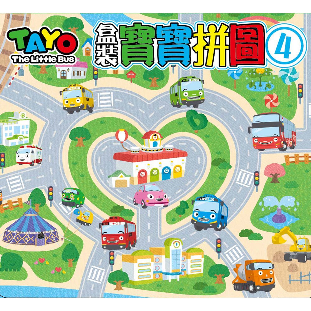 TAYO 盒裝寶寶拼圖 4