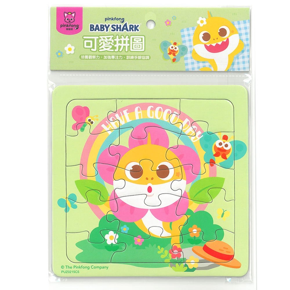 BABY SHARK 碰碰狐 可愛拼圖-彩虹篇