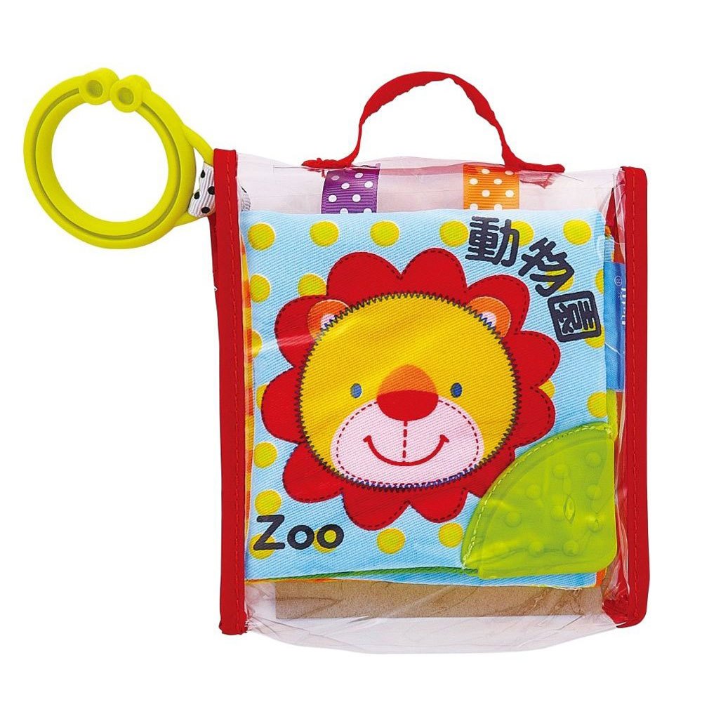 動物園-寶寶最愛的磨牙布書