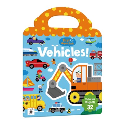 First Magnet Book - Vehicles
