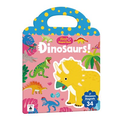 First Magnet Book - Dinosaurs