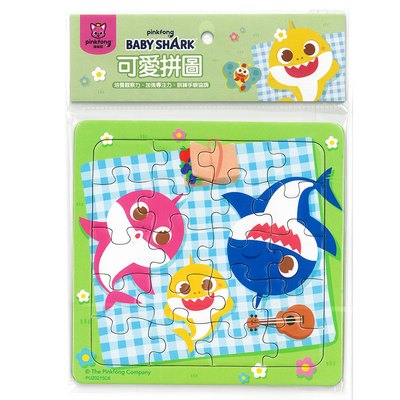 BABY SHARK 碰碰狐 可愛拼圖-野餐篇