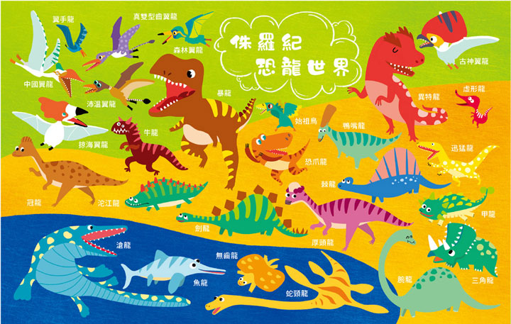 好玩探照燈找找趣:坐飛機 探險恐龍世界